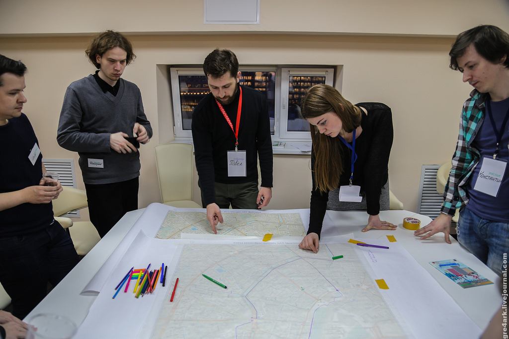 Сотрудники ВШУ стали модераторами проектных сессий по разработке велонавигации в Москве