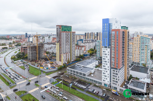 Современный квартал «Новый центр» в Перми